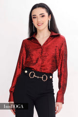 BLUSA AURA ROJO